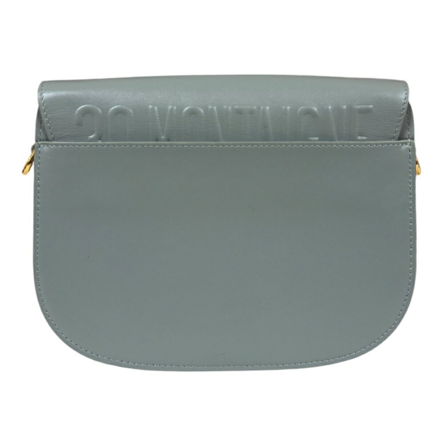 Christian Dior Gray Leather Shoulder Bag Style 7
