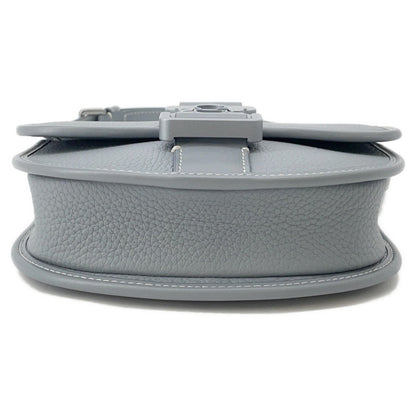Christian Dior Gray Leather Shoulder Bag Style 2