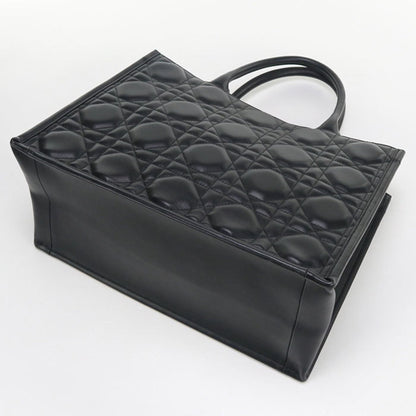 Christian Dior Black Leather Tote Bag Style 2