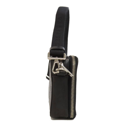 Christian Dior Black Leather Shoulder Bag Style 45