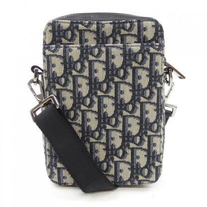 Christian Dior Beige Black Blue Handbag Black