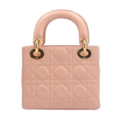 Christian Dior Pink Leather Shoulder Bag Style 2