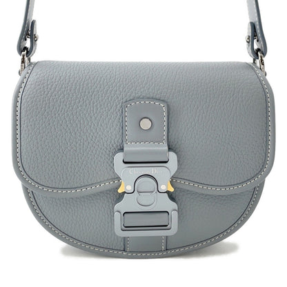 Christian Dior Gray Leather Shoulder Bag Style 2