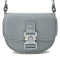 Christian Dior Gray Leather Shoulder Bag Style 2