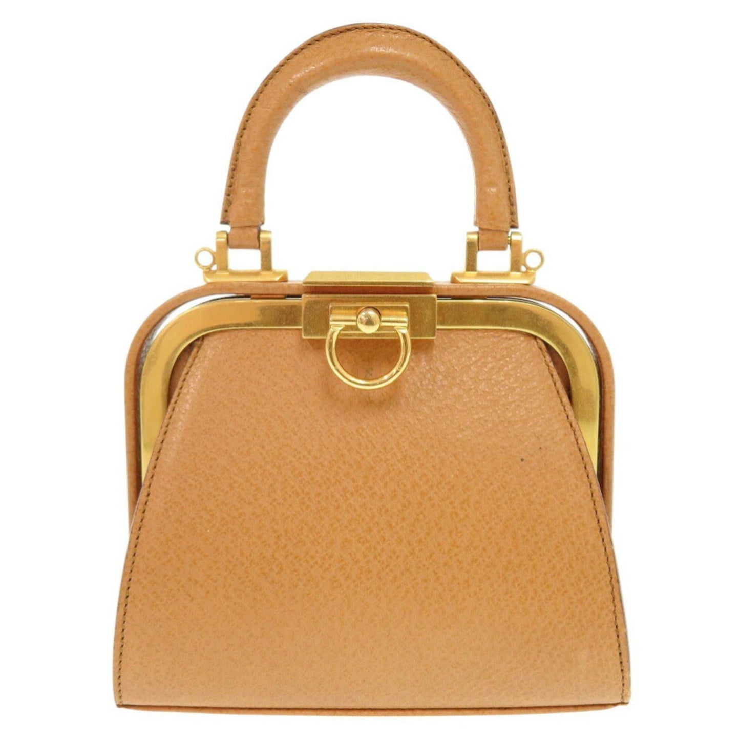 Christian Dior Brown Leather Handbag