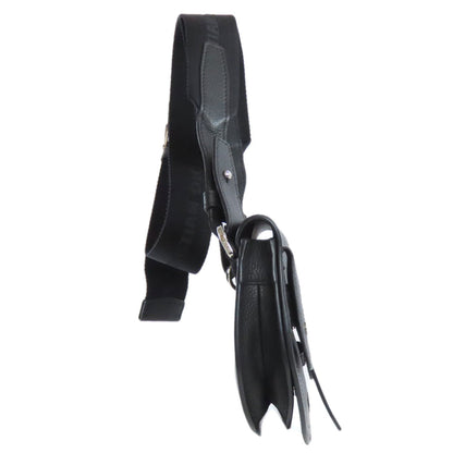 Christian Dior Black Leather Shoulder Bag Style 30