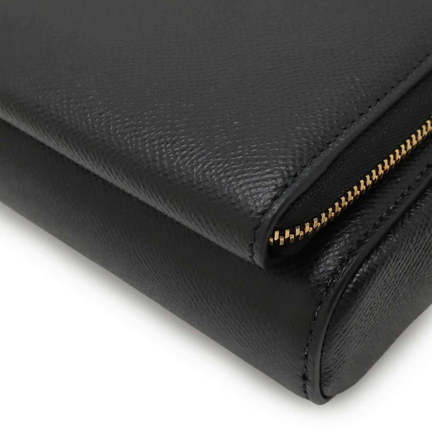 Christian Dior Black Leather Shoulder Bag Style 10