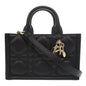 Christian Dior Black Leather Handbag Shoulder Bag Style 3