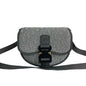 Christian Dior Gray Canvas Leather Shoulder Bag