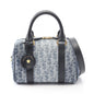 Christian Dior Navy Denim Leather Handbag ()