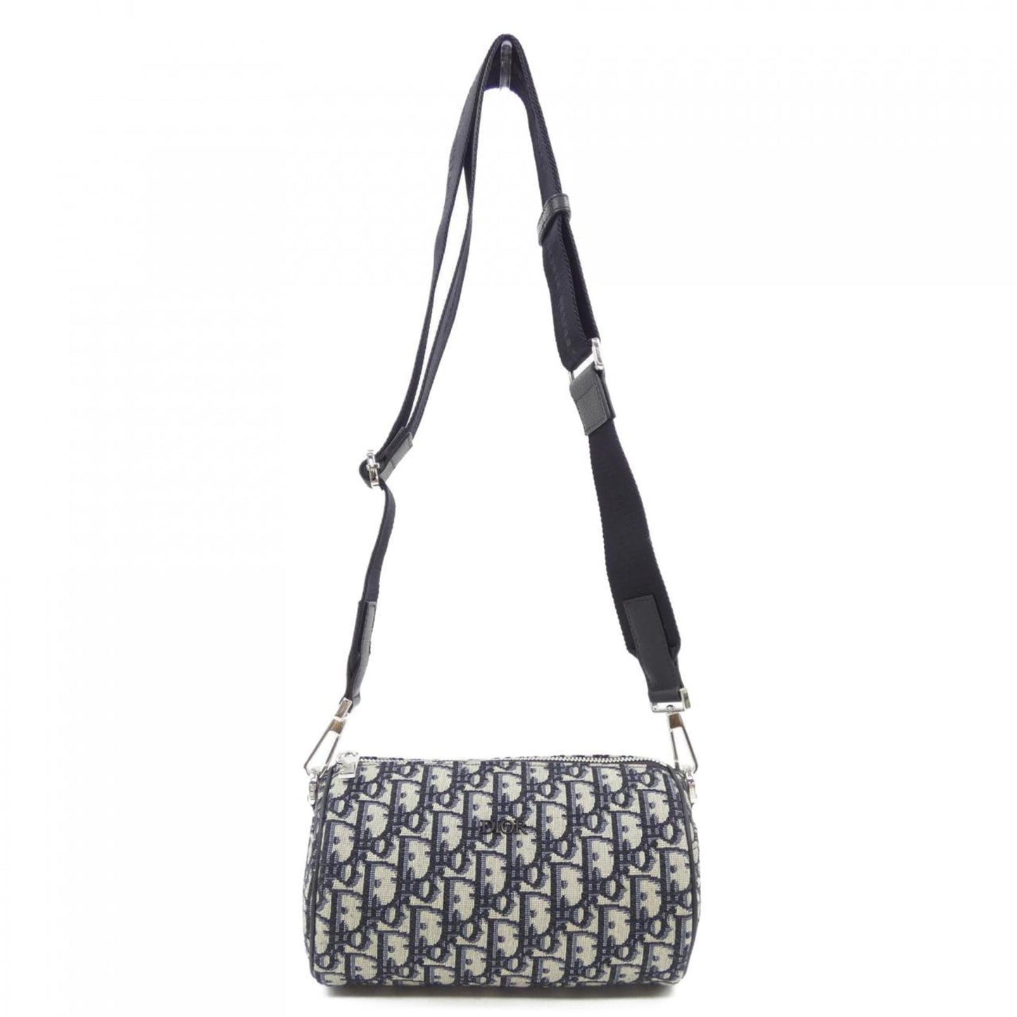 Christian Dior Beige Black Navy Handbag Black