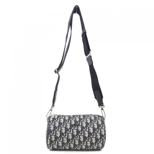 Christian Dior Beige Black Navy Handbag Black