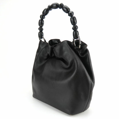 Christian Dior Dark Brown Leather Handbag