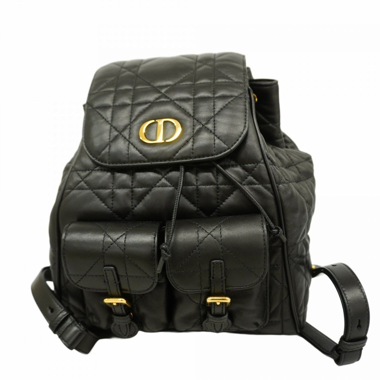 Christian Dior Black Leather Backpack Style 3