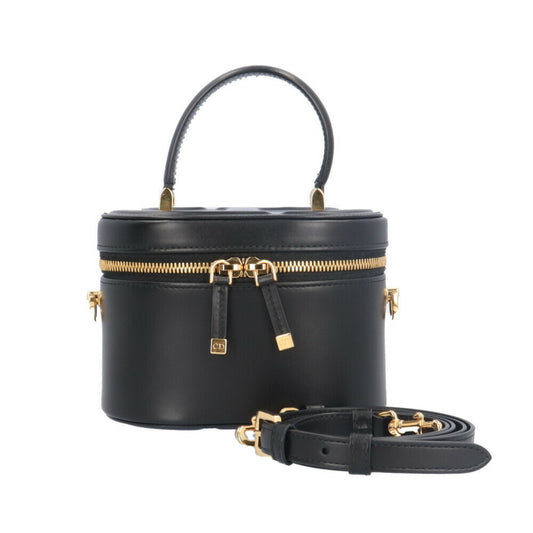 Christian Dior Black Leather Shoulder Bag Style 8