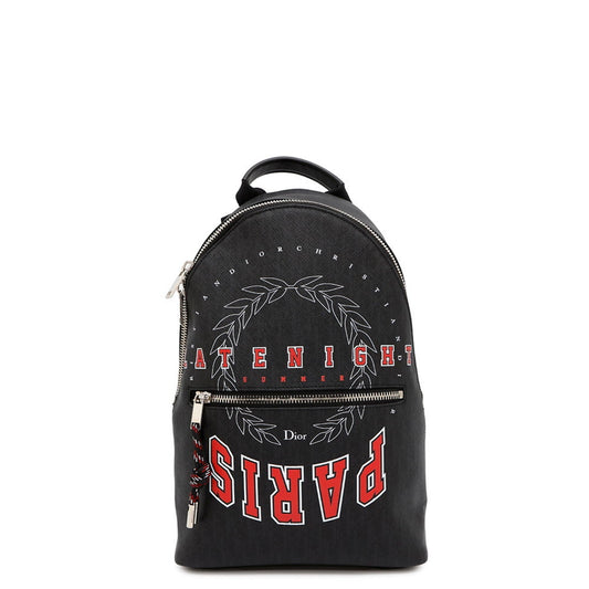 Christian Dior Black Leather Backpack Style 2