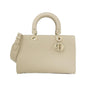 Christian Dior Beige Leather Handbag Style 3