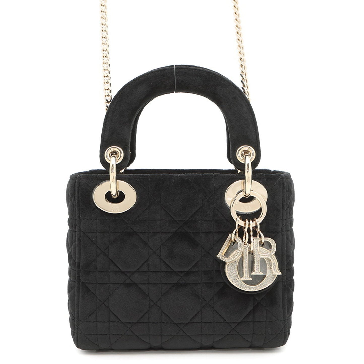 Christian Dior Black Leather Handbag Leather