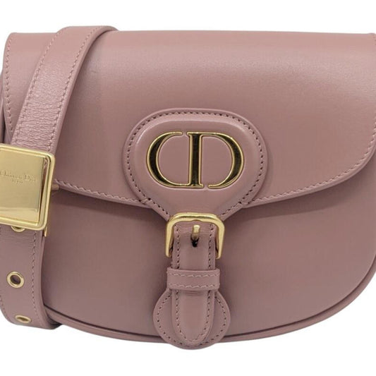 Christian Dior Pink Leather Shoulder Bag Leather