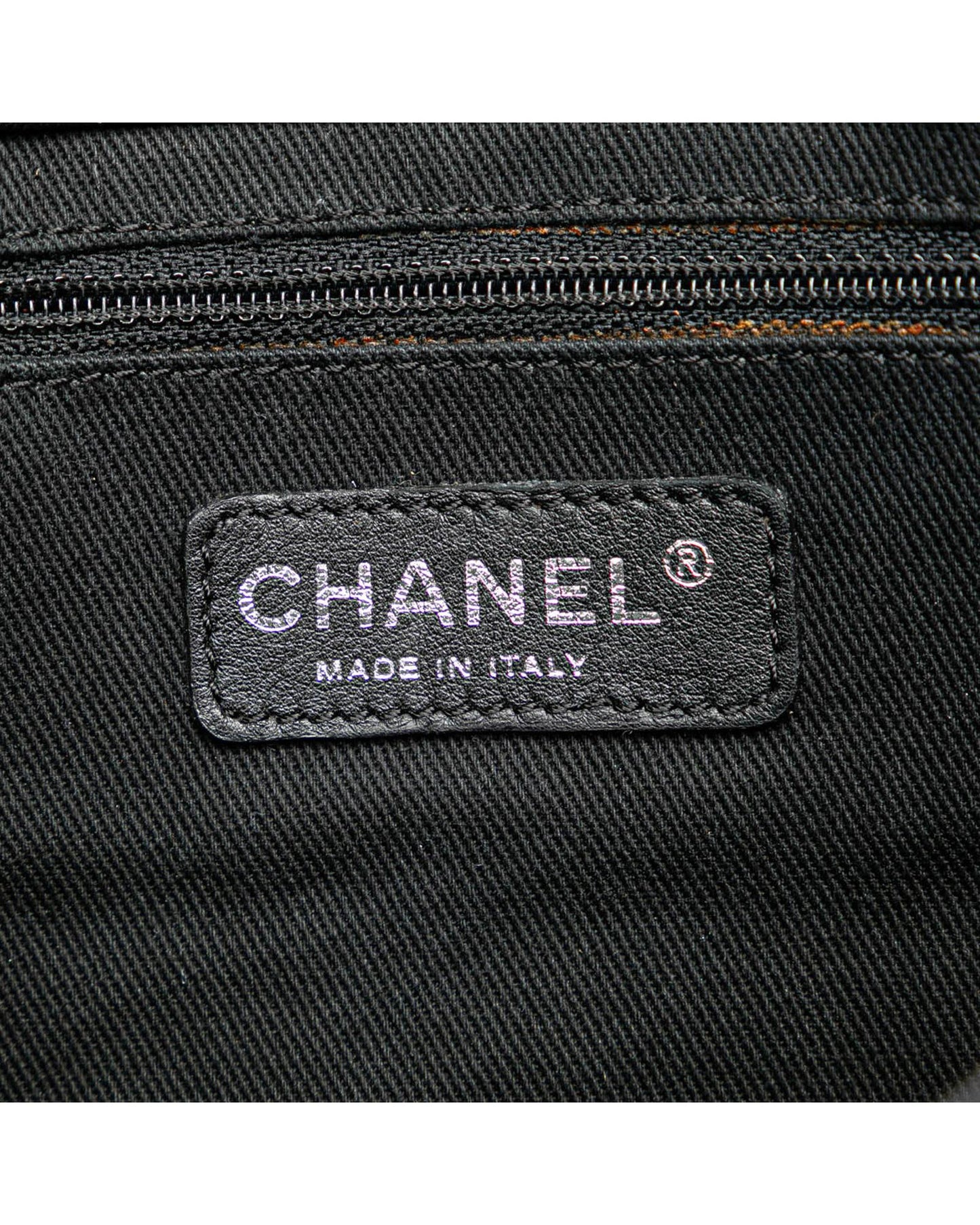 Large Calfskin Diamond Stitch Crossbody Bag with Chain Strap
