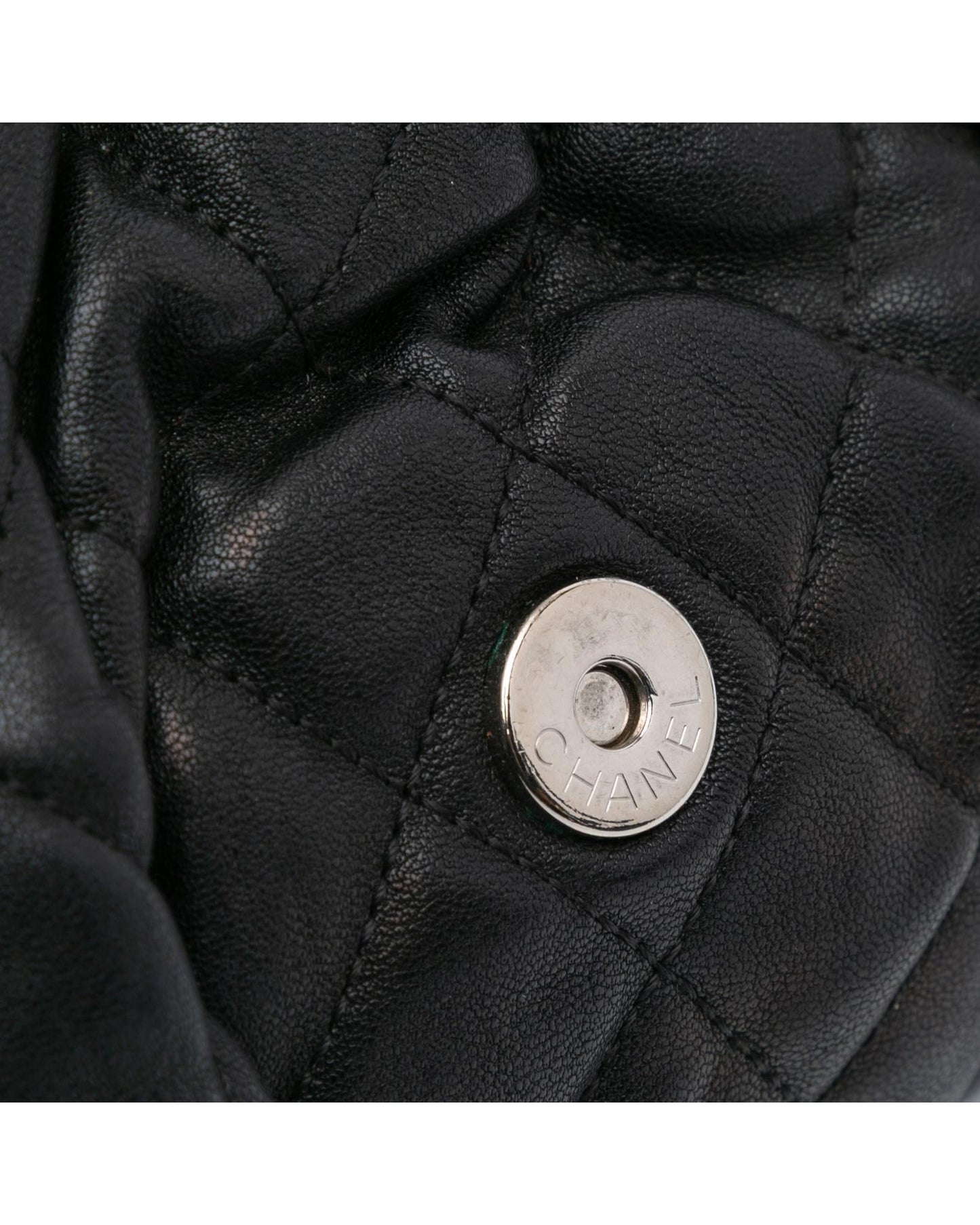 Lambskin Quilted Chain Flap Crossbody Bag