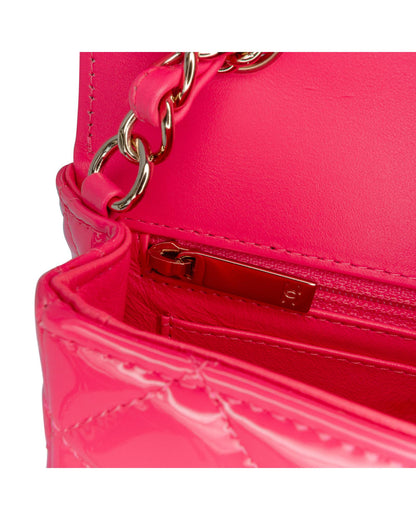 Mini Rectangular Classic Patent Leather Crossbody Bag