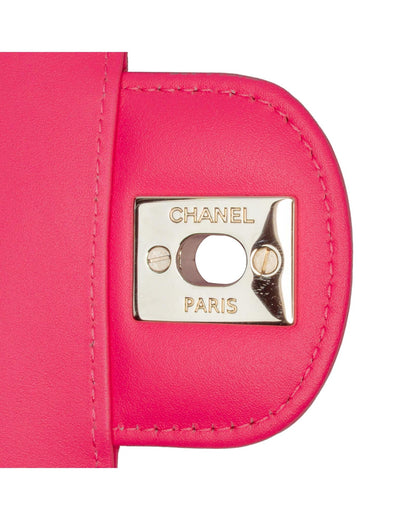Mini Rectangular Classic Patent Leather Crossbody Bag