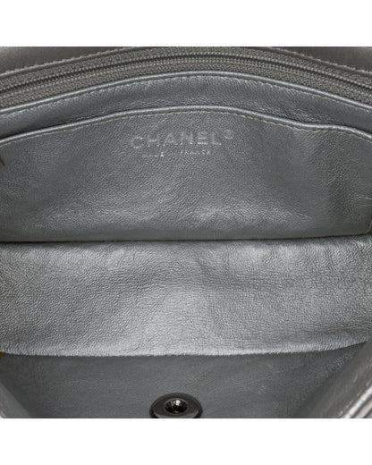 Mini Rectangular Classic Lambskin Single Flap Crossbody Bag