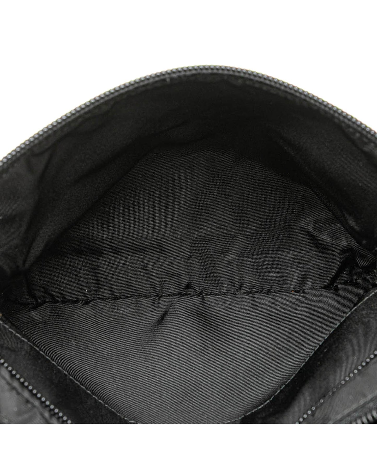 Tessuto Buckle Detail Nylon Crossbody Messenger Bag