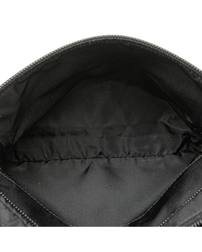 Tessuto Buckle Detail Nylon Crossbody Messenger Bag