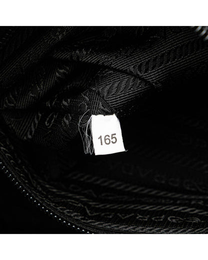 Tessuto Buckle Detail Nylon Crossbody Messenger Bag