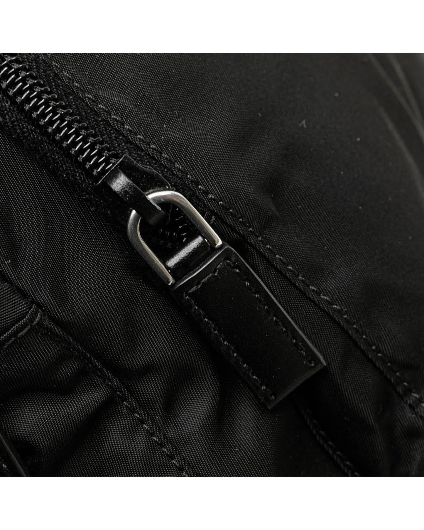 Tessuto Buckle Detail Nylon Crossbody Messenger Bag