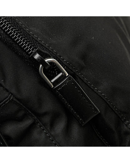 Tessuto Buckle Detail Nylon Crossbody Messenger Bag