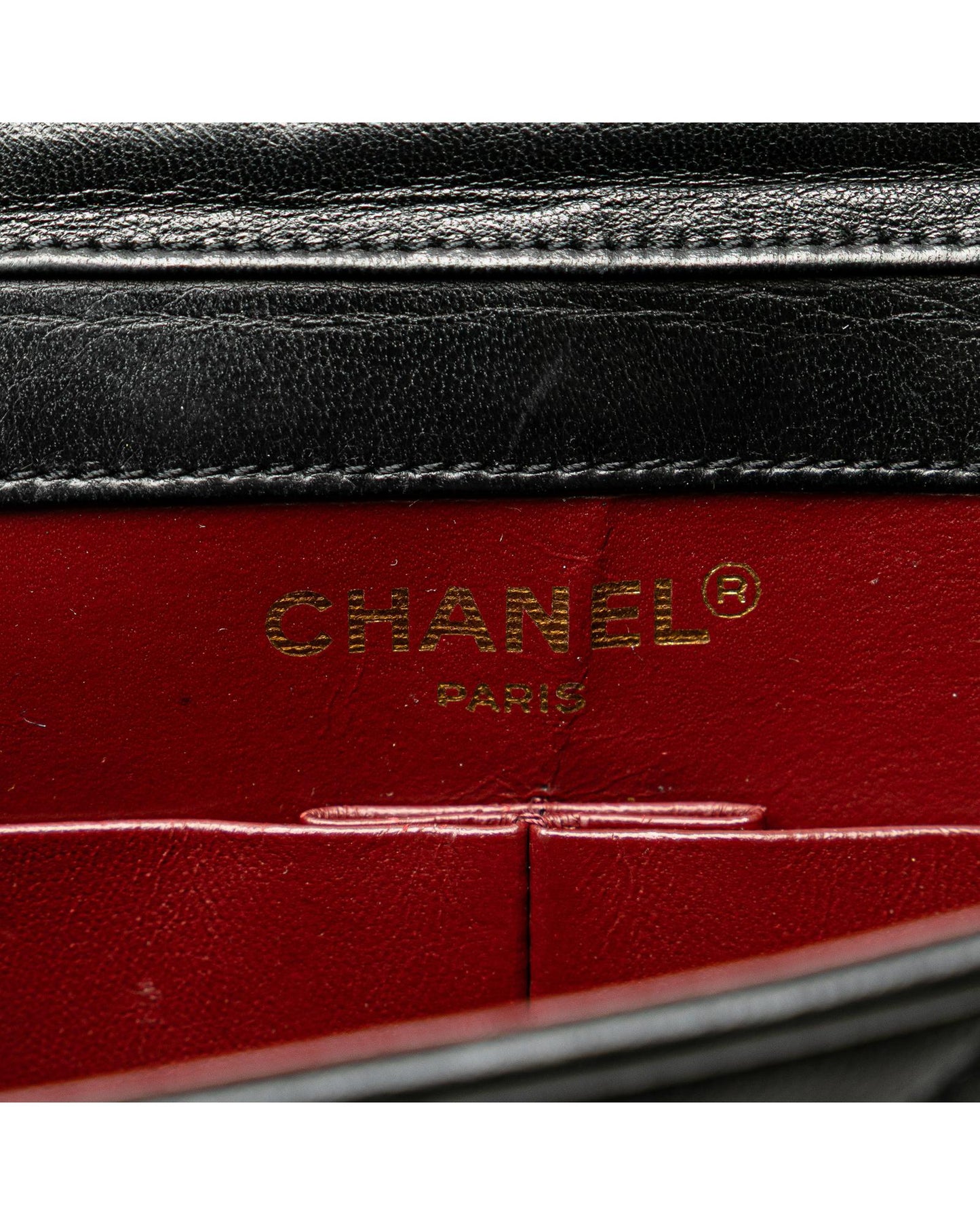 Quilted Lambskin Leather Crossbody Bag with Chain Strap and CC Front Flap