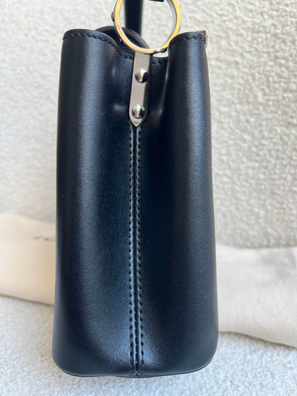 Louis Vuitton Capucines BB in Black with Crystal Flowers (RRP £5350)