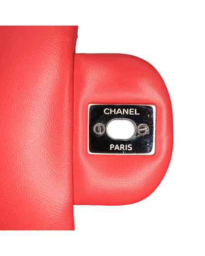 Mini Square Classic Lambskin Flap Crossbody Bag with Chain Strap