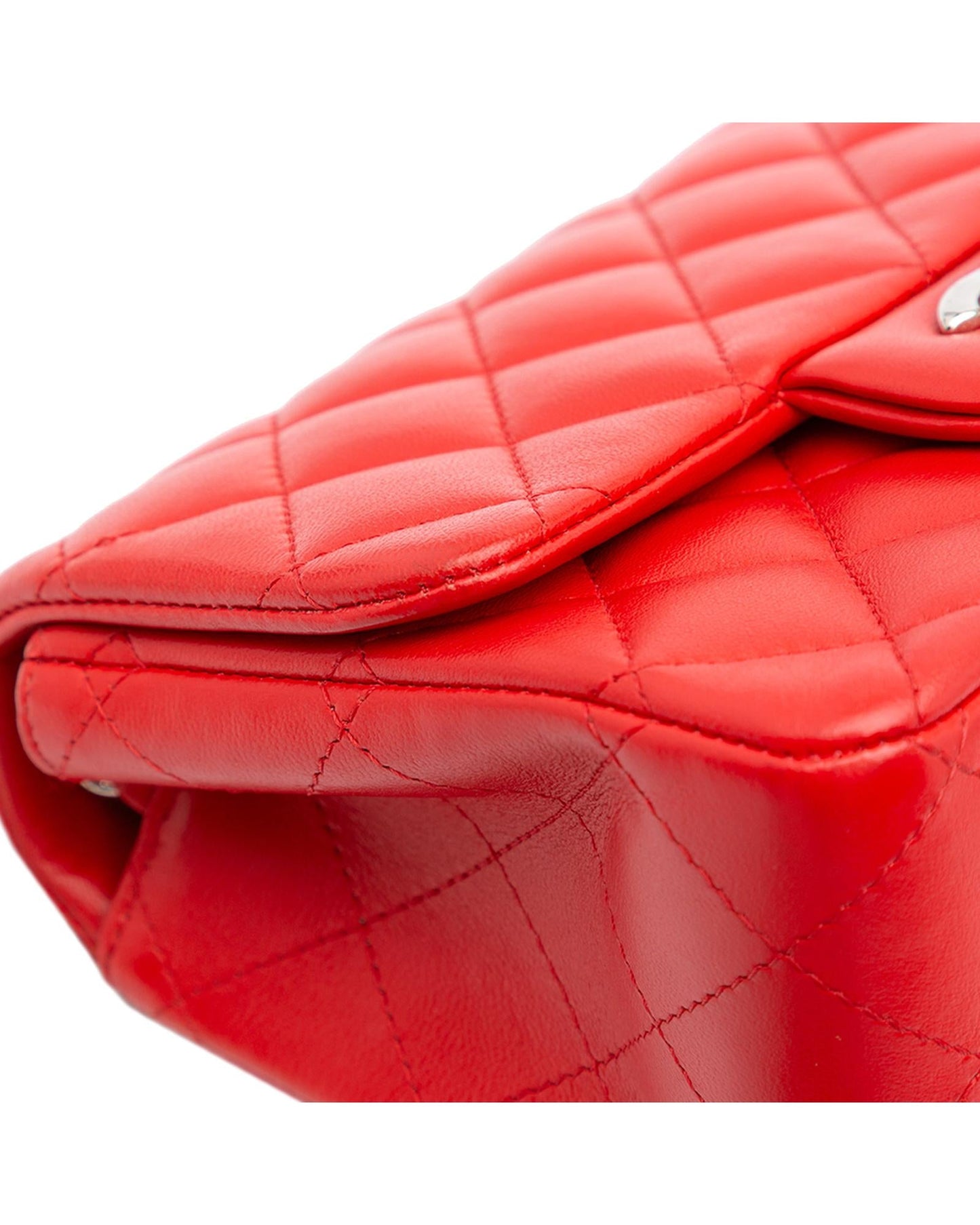 Mini Square Classic Lambskin Flap Crossbody Bag with Chain Strap