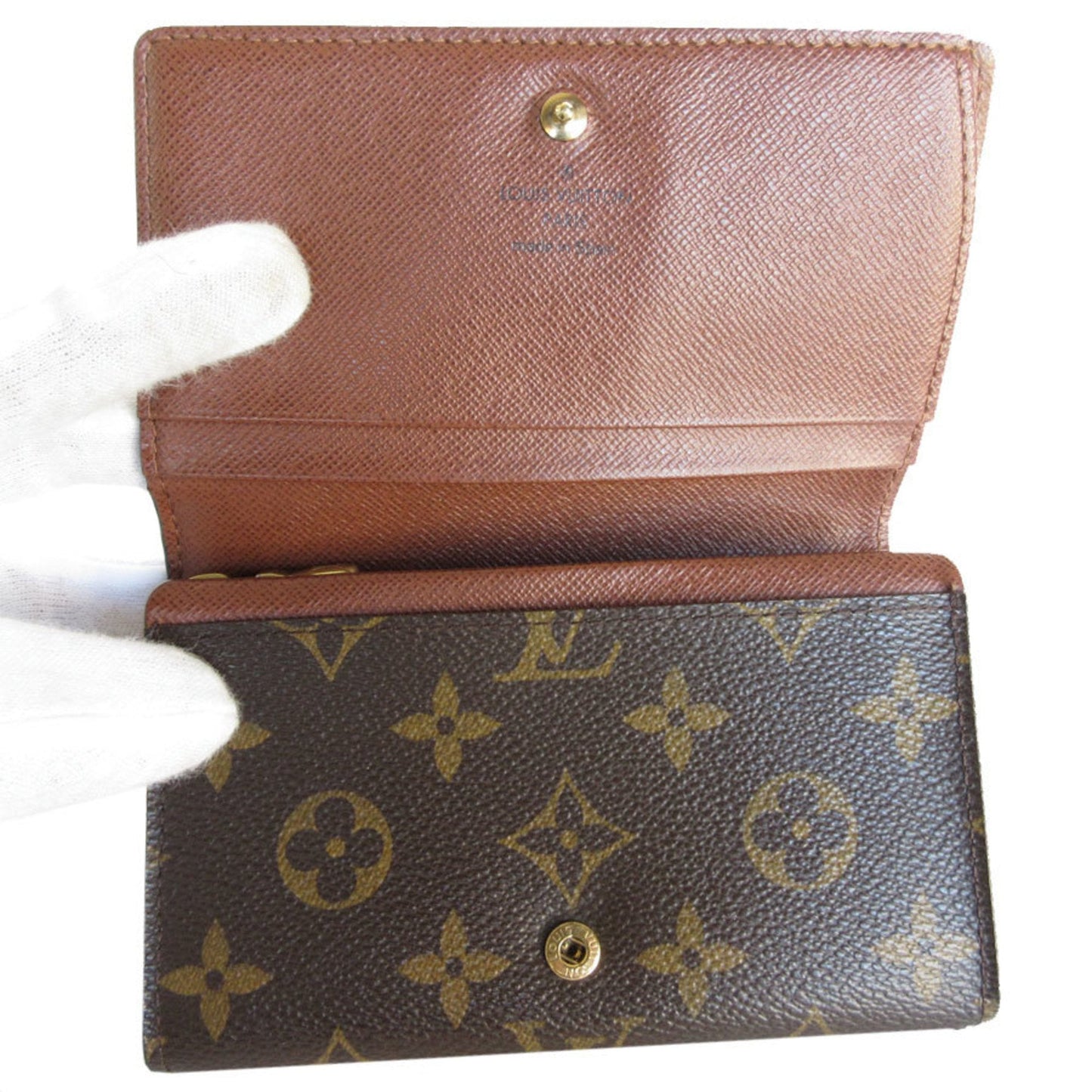Louis Vuitton  Monogram Canvas Wallet (Bi-Fold)