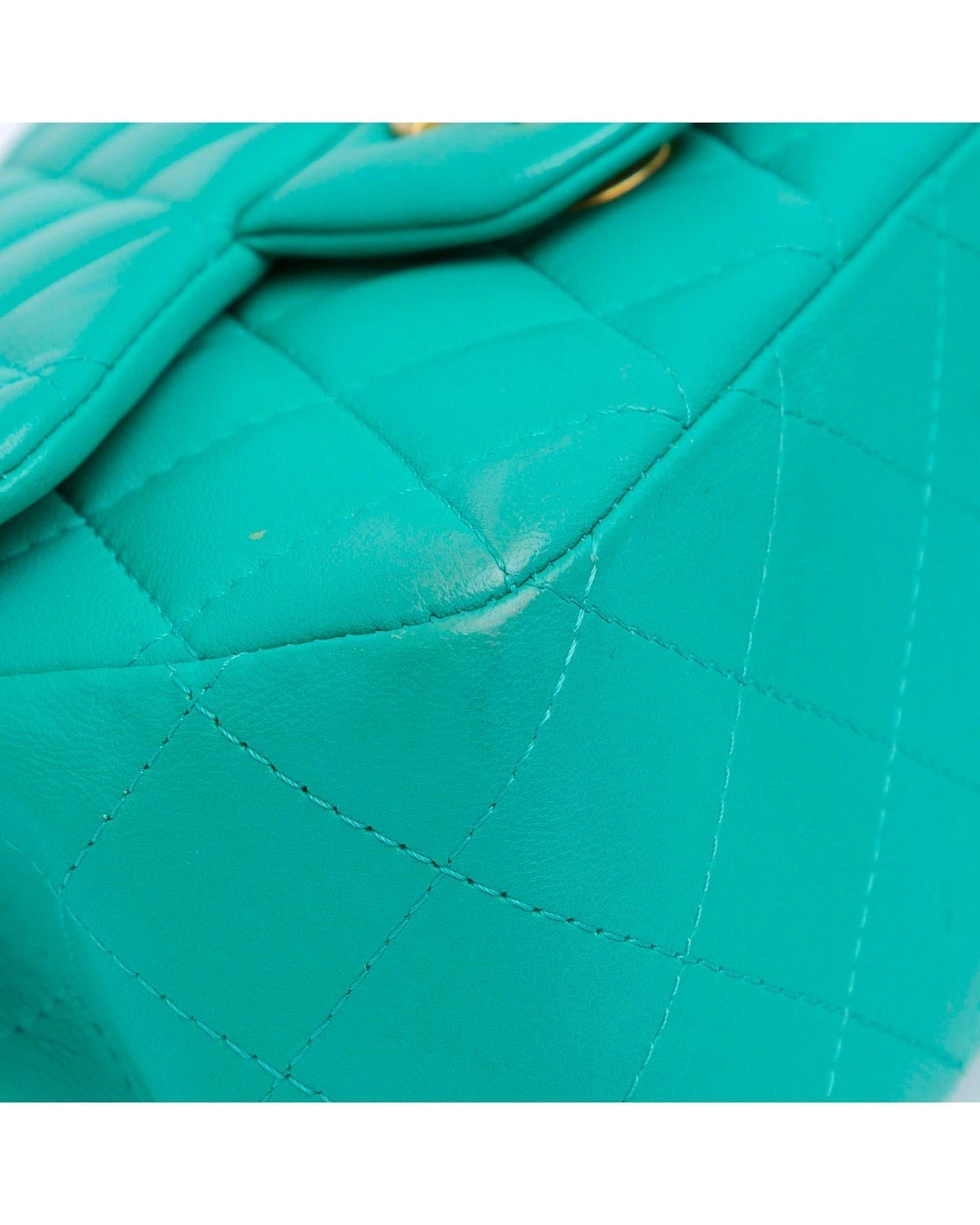 Mini Square Classic Lambskin Single Flap Crossbody Bag