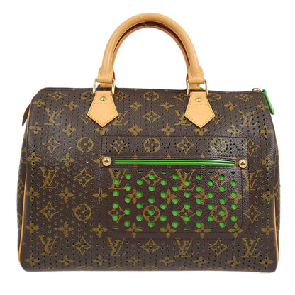 LOUIS VUITTON 2006 SPEEDY 30 MONOGRAM PERFO M95181