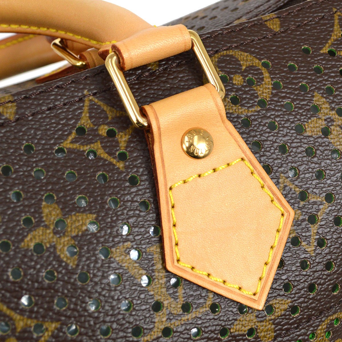 LOUIS VUITTON 2006 SPEEDY 30 MONOGRAM PERFO M95181