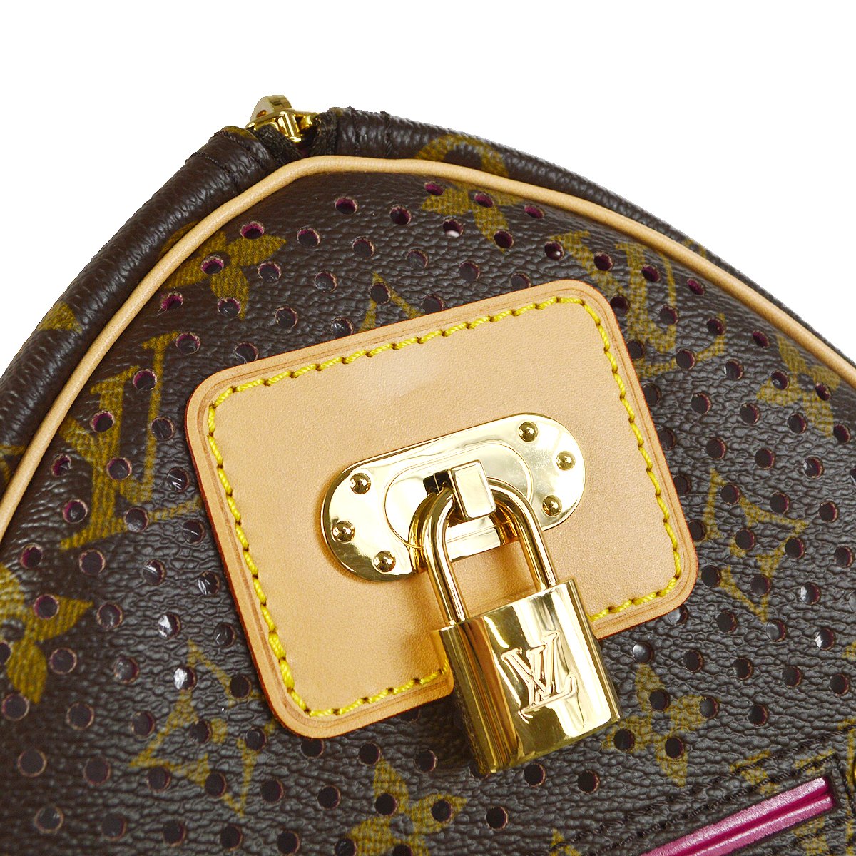 LOUIS VUITTON 2006 SPEEDY 30 MONOGRAM PERFO M95180 42956