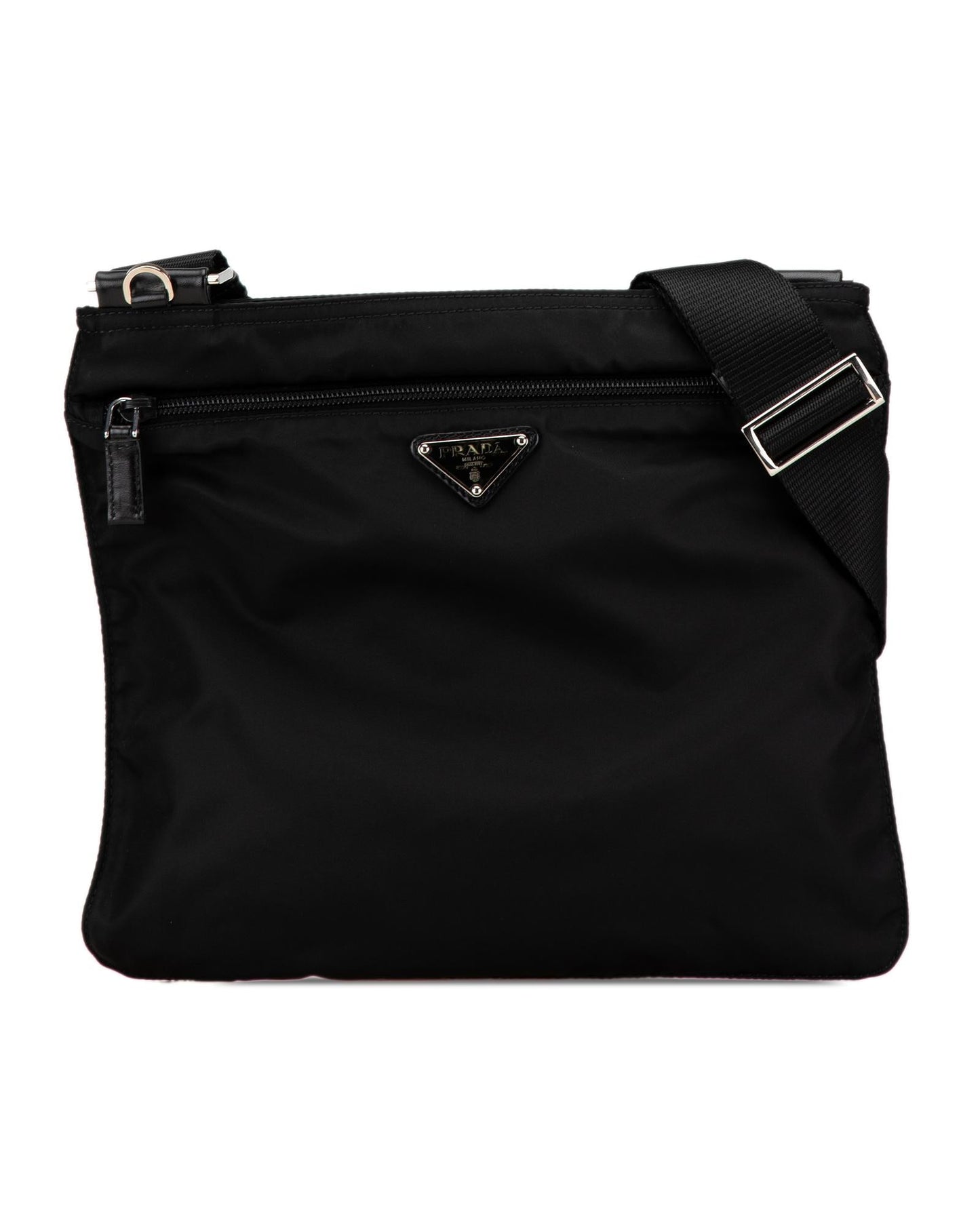 Tessuto Zip Top Crossbody Bag with Adjustable Strap