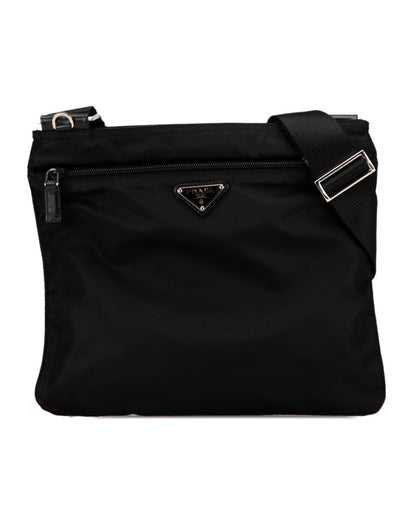 Tessuto Zip Top Crossbody Bag with Adjustable Strap
