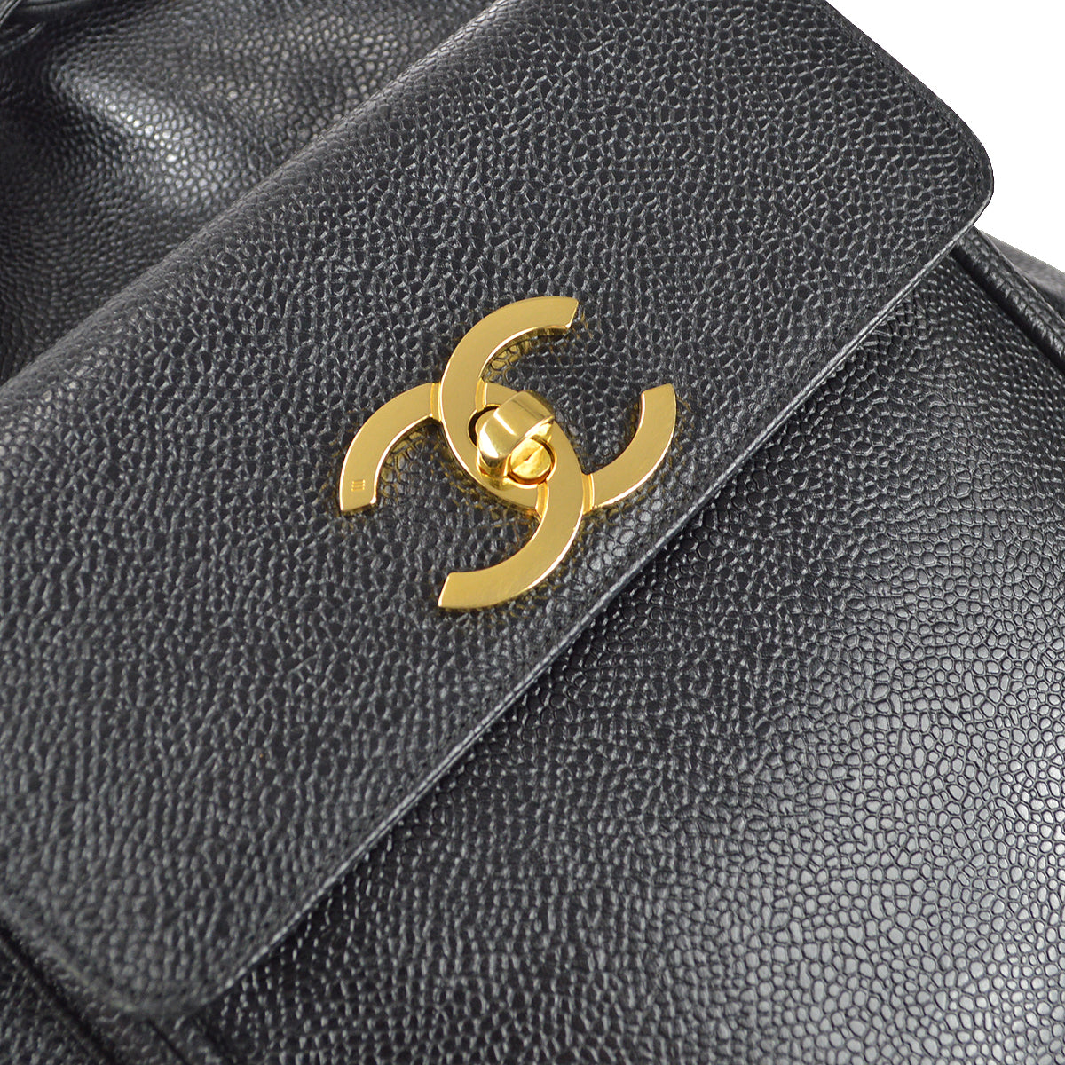 Chanel Caviar Black Chain Shoulder Bag Style 2