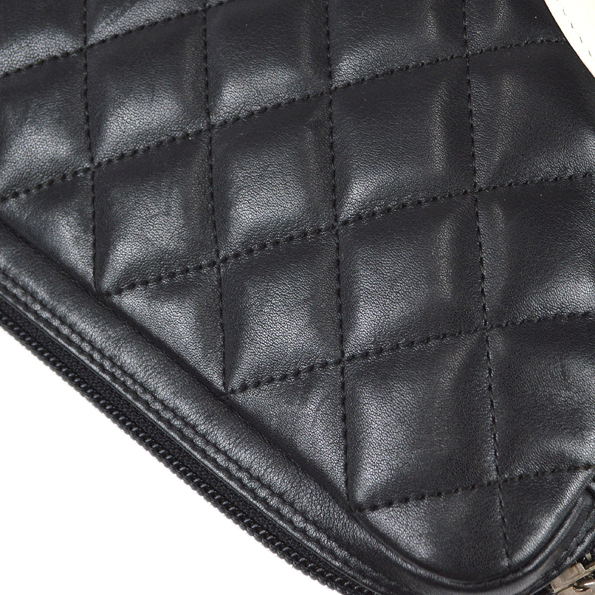 Chanel Cambon Calfskin Black Shoulder Bag