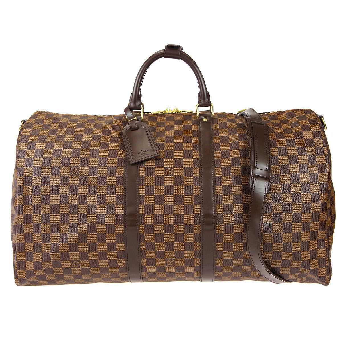Louis Vuitton * 2008 Keepall Bandouliere 55 Damier N41414