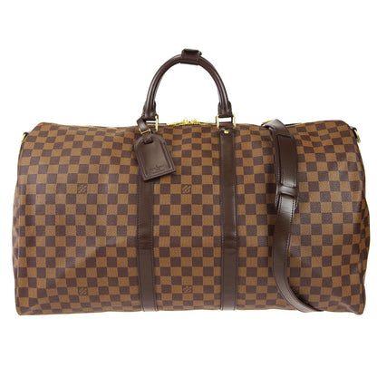 Louis Vuitton * 2008 Keepall Bandouliere 55 Damier N41414