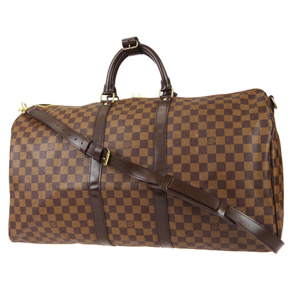 Louis Vuitton * 2008 Keepall Bandouliere 55 Damier N41414