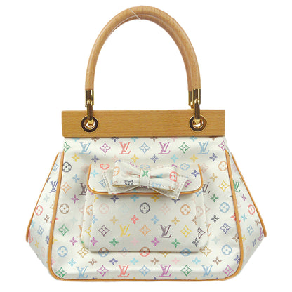 Louis Vuitton 2004 Abelia Monogram Satin Multicolor M92936